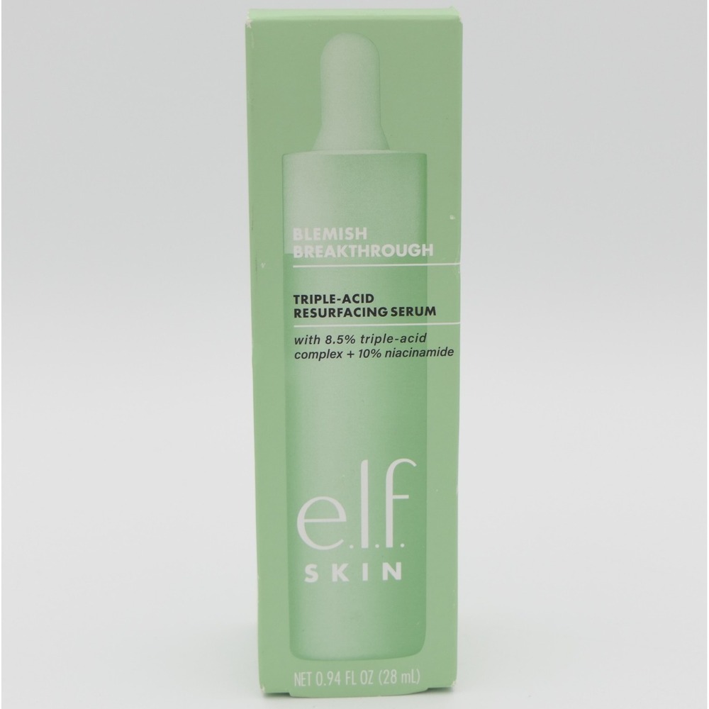 E.L.F. Skin Blemish Breakthrough Triple-Acid Resurfacing‎ Serum 0.94 oz ELF